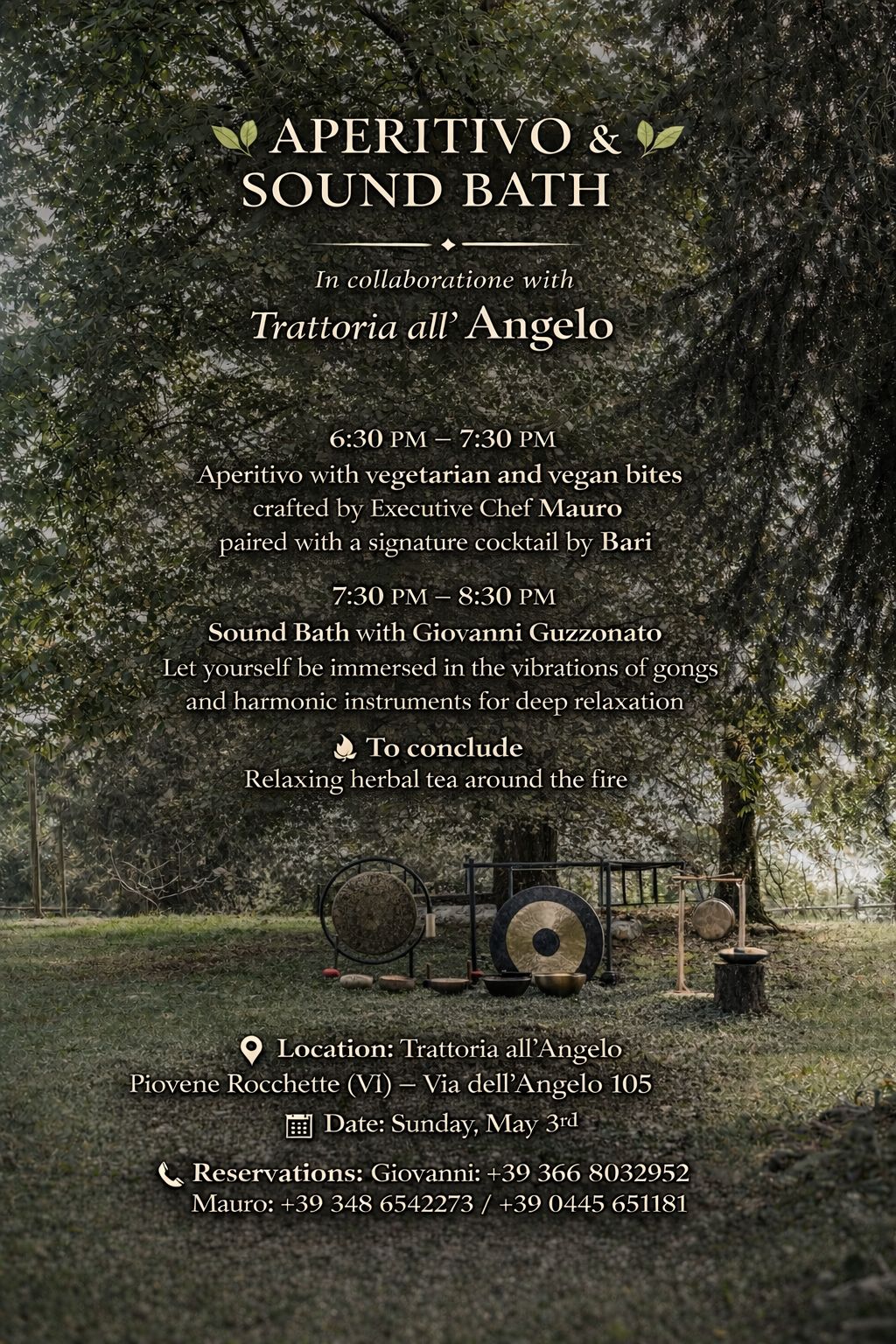 Aperitivo & Sound Bath