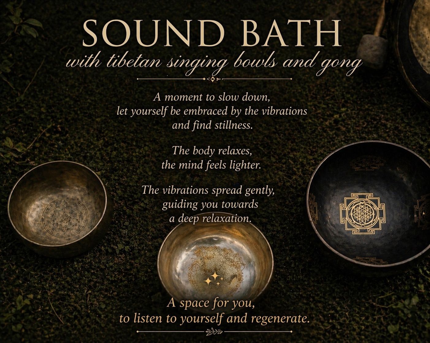 Aperitivo & Sound Bath-info