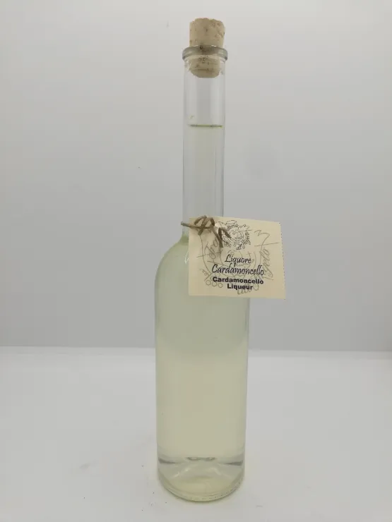 Cardomoncello liqueur